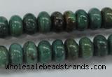 CDB39 15.5 inches 6*10mm rondelle new dragon blood jasper beads