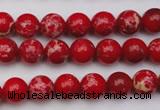 CDE2022 15.5 inches 4mm round dyed sea sediment jasper beads