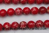 CDE2023 15.5 inches 6mm round dyed sea sediment jasper beads