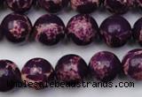 CDE2048 15.5 inches 12mm round dyed sea sediment jasper beads