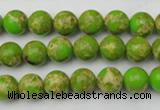 CDE2067 15.5 inches 6mm round dyed sea sediment jasper beads