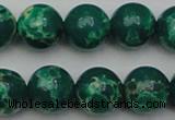 CDE2082 15.5 inches 14mm round dyed sea sediment jasper beads