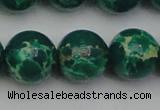 CDE2085 15.5 inches 20mm round dyed sea sediment jasper beads