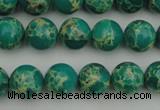 CDE2243 15.5 inches 6mm round dyed sea sediment jasper beads