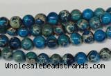 CDE265 15.5 inches 6mm round dyed sea sediment jasper beads