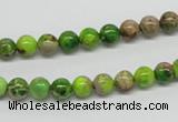 CDE82 15.5 inches 6mm round dyed sea sediment jasper beads