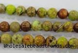 CDE862 15.5 inches 8mm round dyed sea sediment jasper beads wholesale