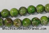 CDE921 15.5 inches 10mm round dyed sea sediment jasper beads