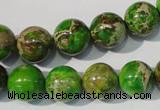 CDE922 15.5 inches 12mm round dyed sea sediment jasper beads