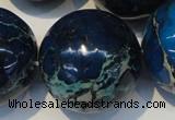 CDI224 15.5 inches 24mm round dyed imperial jasper beads