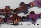 CDI450 15.5 inches 15*20mm cross dyed imperial jasper beads