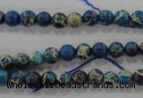 CDI811 15.5 inches 6mm round dyed imperial jasper beads wholesale