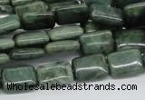 CDJ05 15.5 inches 10*14mm rectangle Canadian jade beads wholesale