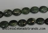 CDJ27 15.5 inches 8*10mm oval Canadian jade beads wholesale