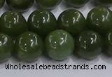 CDJ274 15.5 inches 12mm round Canadian jade beads wholesale