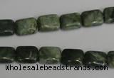 CDJ30 15.5 inches 8*10mm rectangle Canadian jade beads wholesale