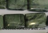 CDJ33 15.5 inches 18*25mm rectangle Canadian jade beads wholesale