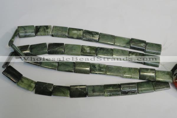 CDJ35 15.5 inches 15*20mm flat tube Canadian jade beads wholesale