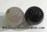 CDN1208 40mm round agate decorations wholesale