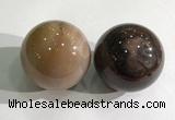 CDN1209 40mm round agate decorations wholesale