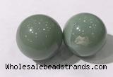 CDN1248 40mm round green aventurine decorations wholesale