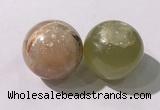 CDN1266 40mm round Afghanistan jade decorations wholesale