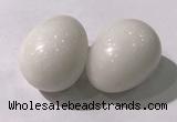 CDN1350 35*45mm egg-shaped candy jade decorations wholesale