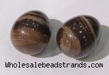 CDN1403 35*45mm egg-shaped jasper decorations wholesale