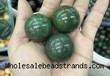 CDN17 30mm round pyrite gemstone decorations wholesale