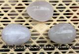 CDN306 30*40mm egg-shaped rose quartz decorations wholesale