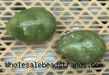 CDN339 35*50mm egg-shaped olivine decorations wholesale