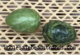 CDN340 35*50mm egg-shaped yellow green pine turquoise decorations