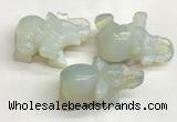 CDN401 25*50*35mm elephant opal decorations wholesale