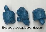 CDN436 28*45*22mm turtle imitation turquoise decorations wholesale