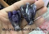 CDN472 30*40mm angel dogtooth amethyst decorations wholesale