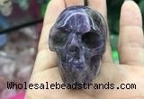 CDN552 35*50*40mm skull dogtooth amethyst decorations wholesale