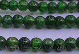 CDP02 15.5 inches 4mm round A- grade diopside gemstone beads