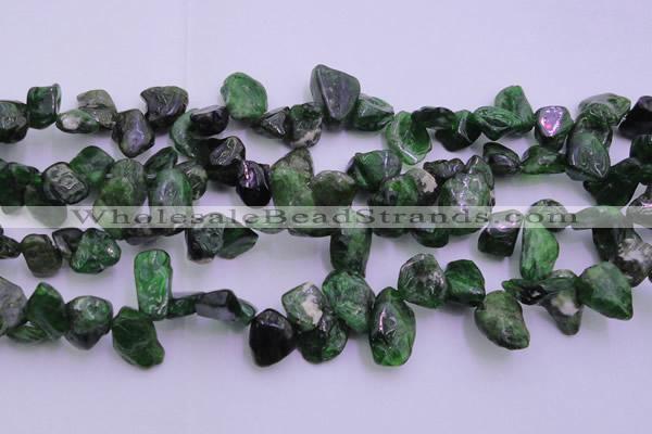 CDP75 15.5 inches 8*15mm - 10*20mm diopside chips gemstone beads