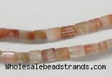 CDQ34 15.5 inches 4*6mm cuboid natural red quartz beads wholesale