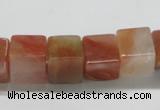 CDQ37 15.5 inches 12*12mm cube natural red quartz beads wholesale