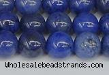 CDU343 15.5 inches 10mm round blue dumortierite beads wholesale