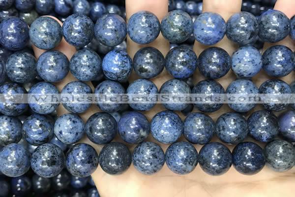 CDU355 15.5 inches 14mm round blue dumortierite beads wholesale