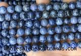 CDU368 15.5 inches 8mm round dumortierite gemstone beads