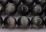 CEE506 15.5 inches 16mm round AAA grade green eagle eye jasper beads