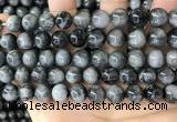 CEE543 15.5 inches 10mm round eagle eye jasper gemstone beads