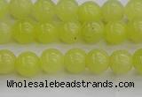 CEJ201 15.5 inches 6mm round lemon jade beads wholesale