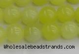 CEJ202 15.5 inches 8mm round lemon jade beads wholesale