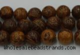 CEJ301 15.5 inches 6mm round elephant skin jasper beads wholesale