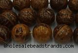 CEJ303 15.5 inches 10mm round elephant skin jasper beads wholesale