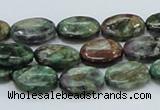 CEM12 15.5 inches 10*14mm oval emerald gemstone beads wholesale